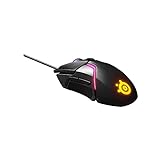 SteelSeries Rival 600 - Ratón Para Juegos USB- Sensor Óptico dual TrueMove3+ - Distancia de Elevación 0.05 - Sistema de Peso, Negro