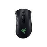 Razer DeathAdder V2 Pro - Ratón Gaming inalámbrico ergonómico (interruptores ópticos, enfoque óptico + sensor de 20K, memoria integrada, programable) Negro