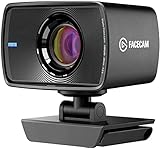 Elgato Facecam - Webcam Full HD 1080p60 real para streaming, juegos, videoconferencia, sensor Sony, corrección de luz avanzada, controles avanzados, funciona con OBS, Zoom, Teams y demás